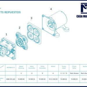 Bomba 12v 11.3lpm Para Casilla Rodante - Image 4