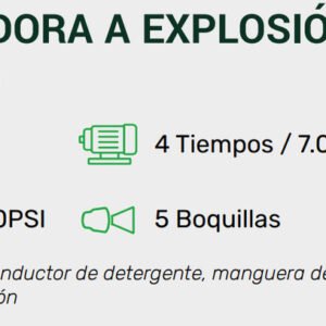 Hidrolavadora a Explosión 7hp 180bar - Image 4