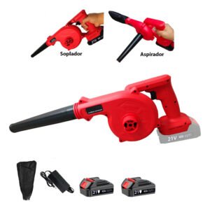 Sopladora Aspiradora Inalámbrica 2 Baterías 21v - Image 6