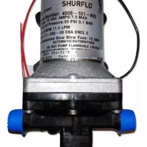 Bomba Agua 24v 11.3Lts/m Motorhome - Imagen 2