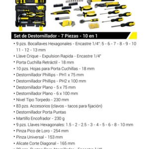 Juego Herramientas Manuales 153 Pcs - Imagen 4