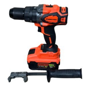 Taladro 40V Percutor Brushless 13 Mm Inalambrico + 2 Baterias - Imagen 2