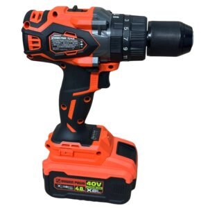 Taladro 40V Percutor Brushless 13 Mm Inalambrico + 2 Baterias - Imagen 3