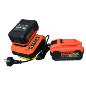 Amoladora 115 Mm 40v Brushless Inalambrica + 2 Baterias - Imagen 5