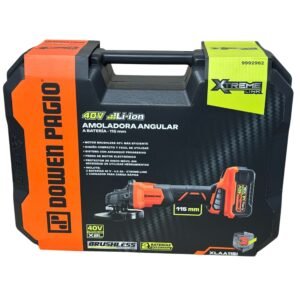 Amoladora 115 Mm 40v Brushless Inalambrica + 2 Baterias - Imagen 6