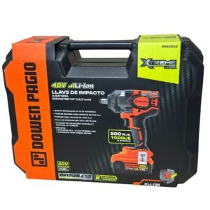 Llave De Impacto 1/2" 40V Inalambrico 1000Nm + 2 Baterias - Imagen 9